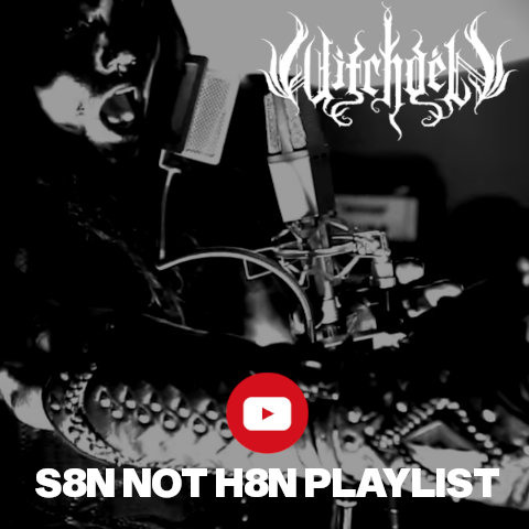 Our huge playlist of all the participating Satan Not Hatin' artists on YouTube