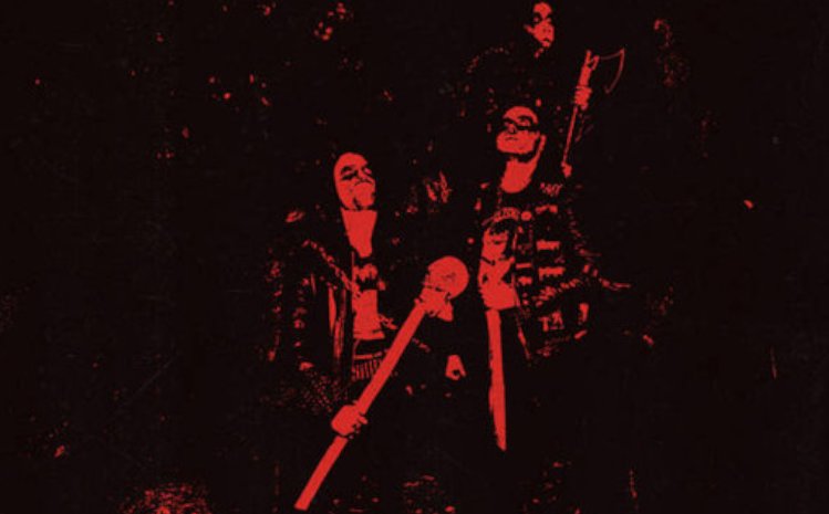 Photo of the band members of Prehistoric War Cult