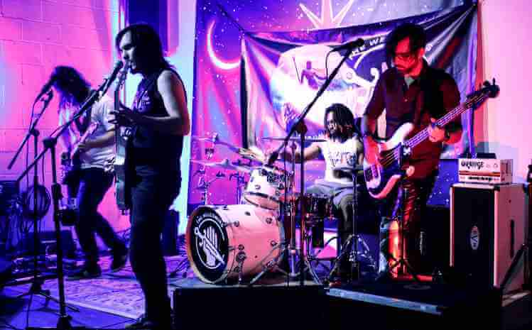 Photo of the band members of The Welcoming
