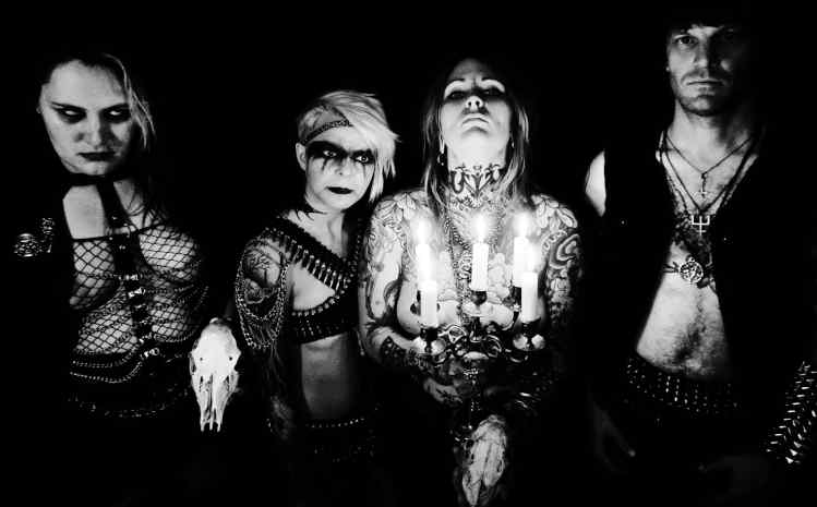 Photo of the band members of Völva
