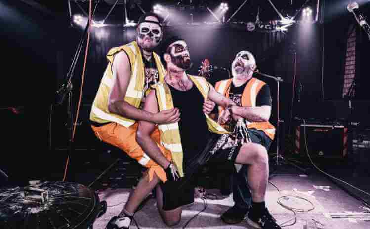 Photo of the band members of Garbage Day Massacre